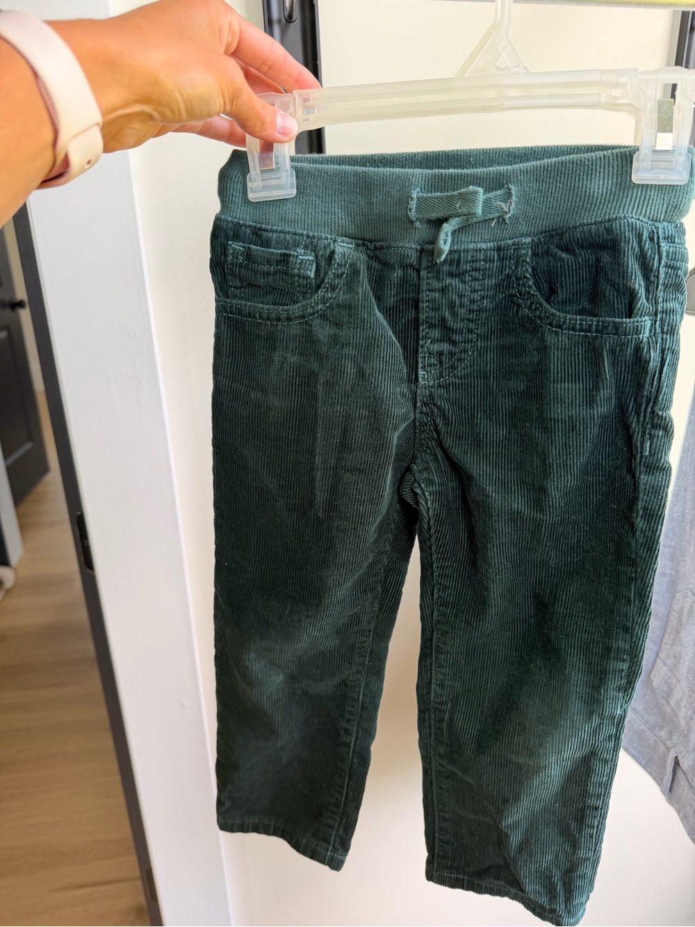 GAP Baby Dark Green Corduroy Pants